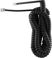 Insignia™ - 25' Phone Cable - Black - Alternate Views