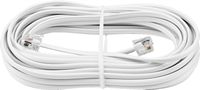 Insignia™ - 25' Landline Phone Cord - White - Alternate Views