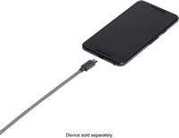 Native Union - Fast Charging USB-C Cable - Black/White - Alternate Views