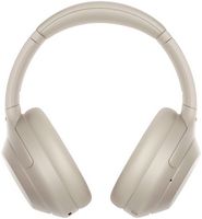 Sony - WH1000XM4 Wireless Noise-Cancelling Over-the-Ear Headphones - Silver - Alternate Views