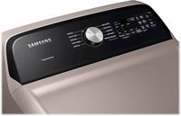 Samsung - 7.4 Cu. Ft. Gas Dryer with Vibration Reduction Technology+ - Champagne - Alternate Views