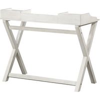 OSP Home Furnishings - Barton Birch Veneer 2-Drawer Writing Desk - White Wash - Alternate Views