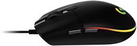 Logitech - G203 LIGHTSYNC Wired Optical Gaming Mouse with 8,000 DPI sensor - Wired - Black - Alternate Views