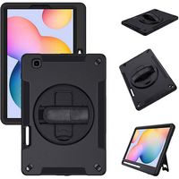 SaharaCase - Rugged Protection Case for Samsung Galaxy Tab S6 Lite (2020-2024) - Black - Alternate Views