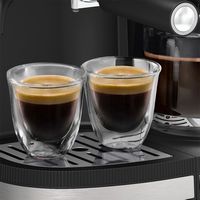 bella PRO - Combo 19-Bar Espresso and 10-Cup Drip Coffee Maker - Stainless Steel - Alternate Views