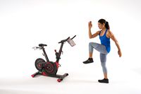 Echelon - Smart Connect EX3 Exercise Bike & Free 30 Day Membership - Red - Alternate Views