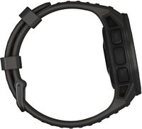 Garmin - Instinct Solar Smartwatch 45mm Fiber-Reinforced Polymer - Graphite - Alternate Views