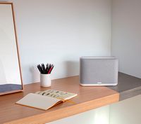 Denon - Home 250 Wireless Speaker with HEOS Built-in AirPlay 2 and Bluetooth - White - Alternate Views