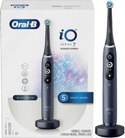 Oral-B - iO Series 7 Connected Rechargeable Electric Toothbrush - Onyx Black - Alternate Views