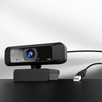 j5create - USB HD Webcam with 360° Rotation - Black - Alternate Views