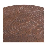 Simpli Home - Griffen Round Contemporary Iron Accent Side Table - Antique Copper - Alternate Views