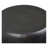 Simpli Home - Garvy Round Contemporary Iron Accent Side Table - Rustic Bronze - Alternate Views