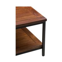 Simpli Home - Skyler Rectangular Modern Solid Mango Wood Coffee Table - Dark Cognac Brown - Alternate Views
