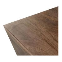 Simpli Home - Abba Square Modern Mango Wood Coffee Table - Dark Brown - Alternate Views