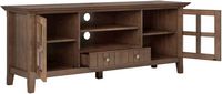 Acadian SOLID WOOD 60 inch Wide Transitional TV Media Stand For TVs up to 65 inches - Alternate Views