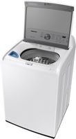 Samsung - 4.5 Cu. Ft. High-Efficiency Top Load Washer with Vibration Reduction Technology+ - White - Alternate Views