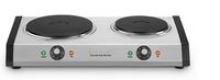 Cuisinart - Countertop Double Burner - Silver - Alternate Views