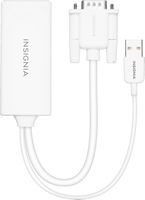 Insignia™ - VGA to HDMI Adapter - White - Alternate Views