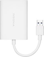 Insignia™ - USB 3.0 to DisplayPort Adapter - White - Alternate Views