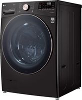 LG - 4.5 Cu. Ft. High-Efficiency Stackable Smart Front Load Washer with Steam and Built-In Intell... - Alternate Views
