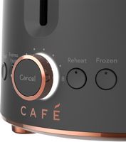 Café - Specialty 2-Slice Toaster - Matte Black - Alternate Views
