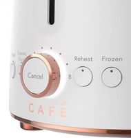 Café - Specialty 2-Slice Toaster - Matte White - Alternate Views