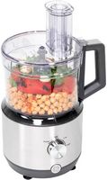 GE - 12-Cup Food Processor with Accessories - Stainless Steel - Alternate Views