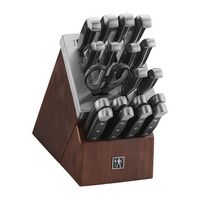 Henckels - Statement 20-pc Self-Sharpening Block Set - Brown - Alternate Views