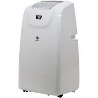 AireMax - 500 Sq. Ft 8,000 BTU Portable Air Conditioner with 11,000 BTU Heater - White - Alternate Views