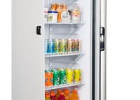 Premium Levella - 9 cu. ft. 1-Door Commercial Merchandiser Refrigerator Glass-Door Beverage Displ... - Alternate Views