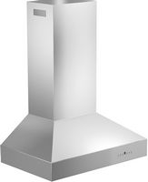 ZLINE - 30 inches - Wall Range Hood - Silver - Alternate Views