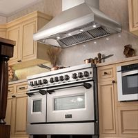 ZLINE - 36 inches - Wall Range Hood - Stainless Steel - Alternate Views