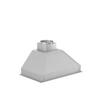 ZLINE - 34 inches - Externally Vented - Island Range Hood - Stainless Steel - Alternate Views