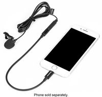 Saramonic - Lavalier Microphone with Lightning for Apple iPhone, or iPad w/ a Built-in 6.6-foot (... - Alternate Views