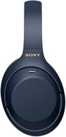 Sony - WH1000XM4 Wireless Noise-Cancelling Over-the-Ear Headphones - Midnight Blue - Alternate Views