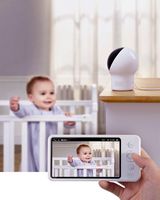eufy Security - Spaceview Baby Monitor Cam Bundle - White - Alternate Views