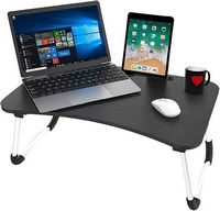 SaharaCase - Portable Table Stand for Most Laptops and Tablets - Black - Alternate Views