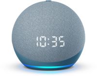 Amazon - Echo Dot (4th Gen) Smart speaker with clock and Alexa - Twilight Blue - Alternate Views
