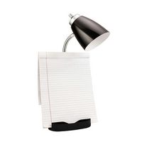 Limelights - Gooseneck Organizer Desk Lamp with iPad Tablet Stand Book Holder and USB port - Black - Alternate Views