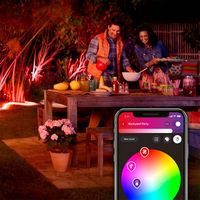 Philips - Hue Outdoor Lightstrip 197-inch/16-foot - White and Color Ambiance - Alternate Views