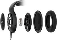 Sennheiser - HD 560S Wired Open Aire Over-the-Ear Audiophile Headphones - Black - Alternate Views