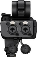 Sony - XLRK3M Dual Channel Digital XLR Adaptor Kit with Shotgun Microphone - Alternate Views