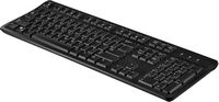 Best Buy essentials™ - Full-size Wired Membrane USB Keyboard - Black - Alternate Views