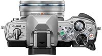 Olympus - OM-D E-M10 Mark IV Mirrorless Digital Camera with 14-42mm Lens - Silver - Alternate Views