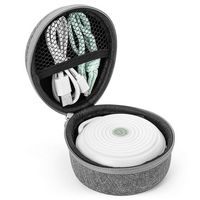 Yogasleep - Rohm White Noise Machine + Travel Case Bundle - White and Gray - Alternate Views