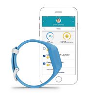 Garmin - vivofit jr. 3 Kids Fitness Activity Tracker - Blue Stars - (2020) - Alternate Views