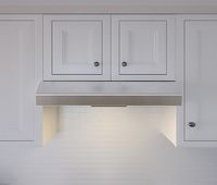 Zephyr - 36 inches - Convertible - Under cabinet Range Hood - Matte White - Alternate Views