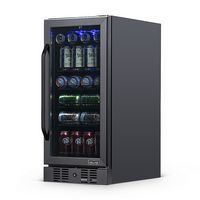 NewAir - 96-Can Built-In Beverage Cooler with Precision Temperature Controls and Adjustable Shelv... - Alternate Views