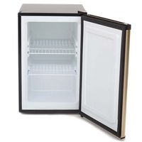 Whynter - 2.1 cu.ft Energy Star Upright Freezer with Lock in Rose Gold - Gold - Alternate Views