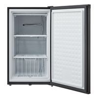 Whynter - 3.0 cu. ft. Energy Star Upright Freezer with Lock - Stainless Steel - Silver - Alternate Views